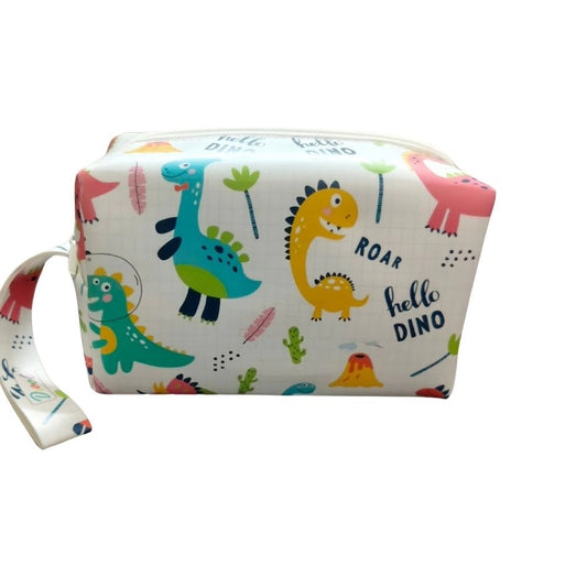 Pouch - Dinosaur Theme |   Canvas  |   Stationery | 3+ Years