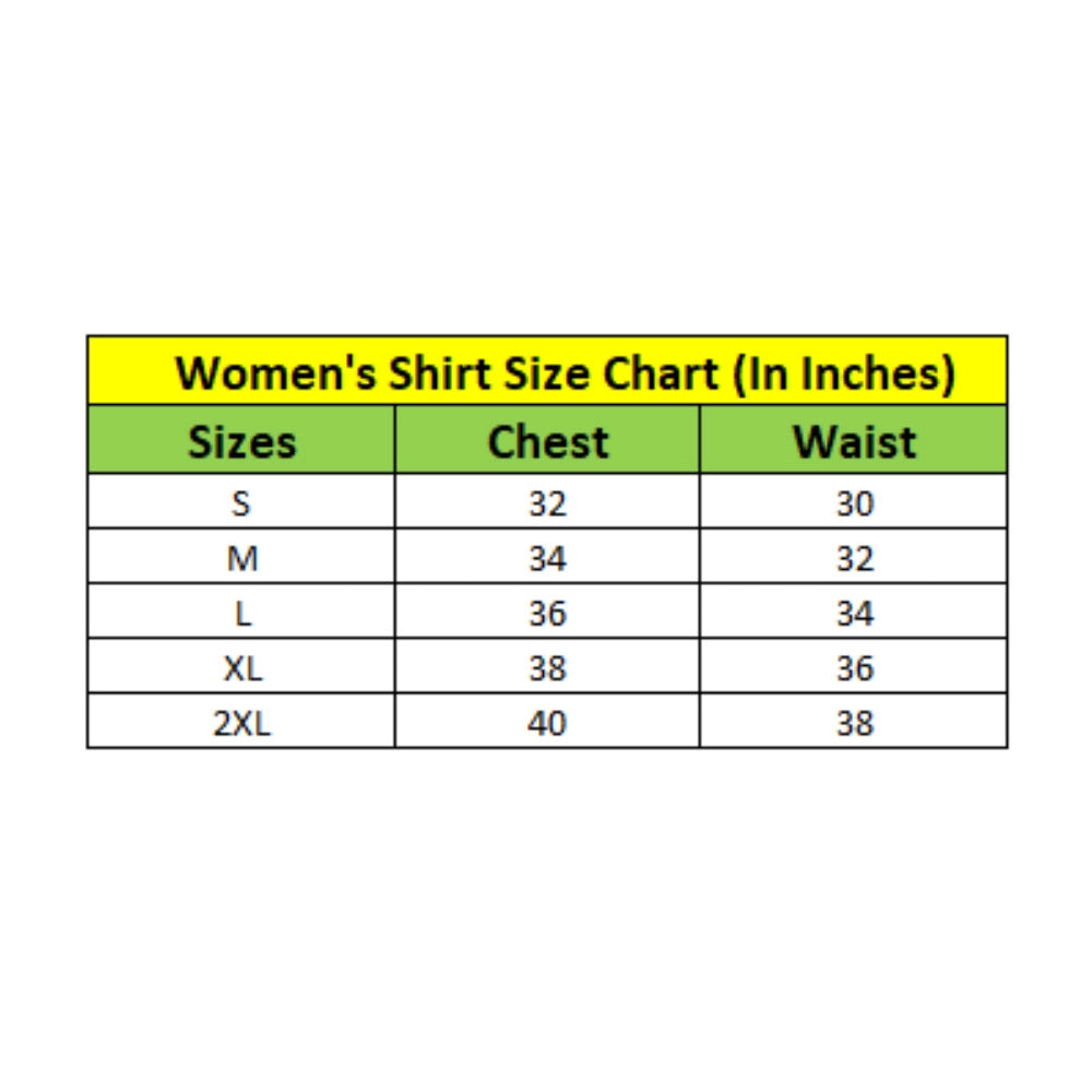 Generic Women's Polyester Printed Long Sleeves Standard Length Shirt (White)