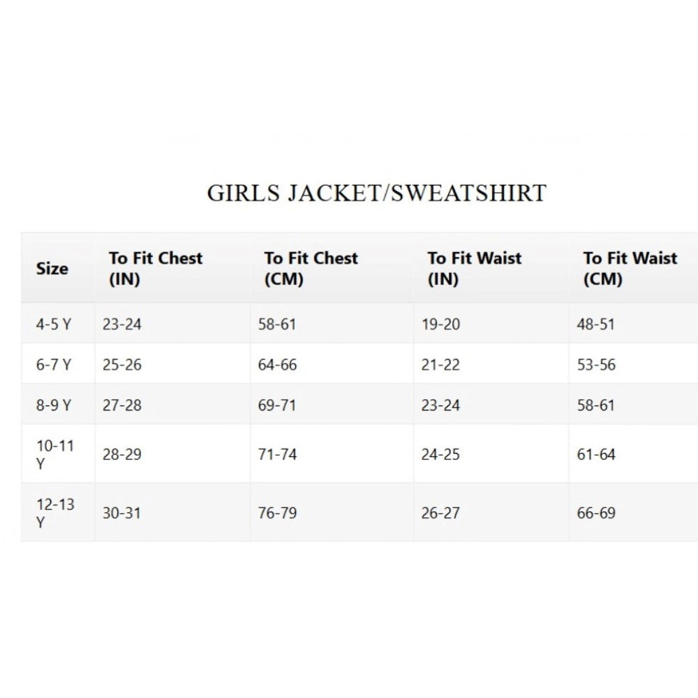 Generic Girl's Denim Washed Flutter Jacket with Crinkle (Blue)